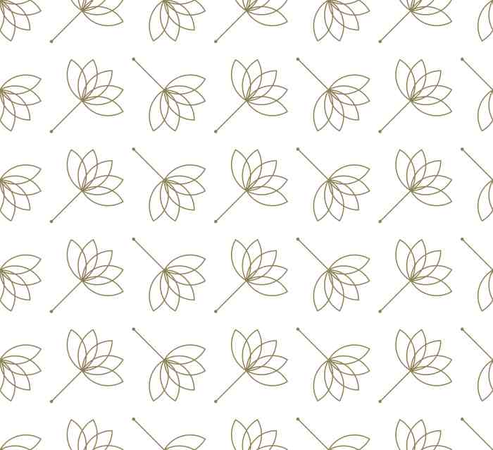 وکتور پترن برگ و گل